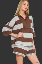 French Terry Stripe Set