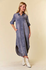 Tencel Shirt Dress