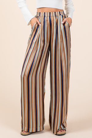 Mixed Stripe Pants