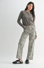 Vintage Zebra Jeans