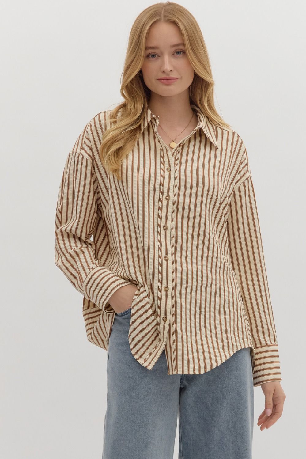 Draped Hem Top