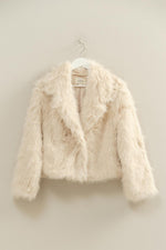 Shawl Collar Fur Jacket