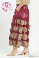 Oversized Dot Pants