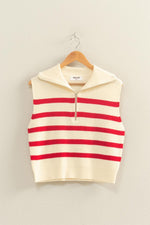 1/2 Zip Sweater Vest