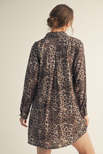 Contrast Leo Dress