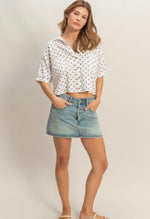 Laken Polka Dot Shirt