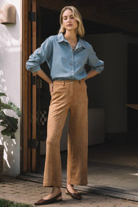 Faux Suede Pants