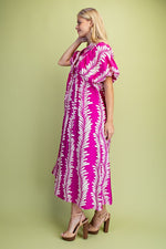Smocked Yoke Midi