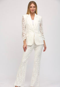 Lace Blazer