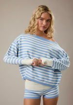 Stripe Oversized Sweater