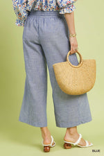 Linen Striped Pants