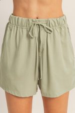 Sage Tencel Shorts