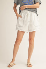 Stitch Detail Shorts