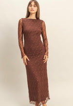 Lace Fitted Dress