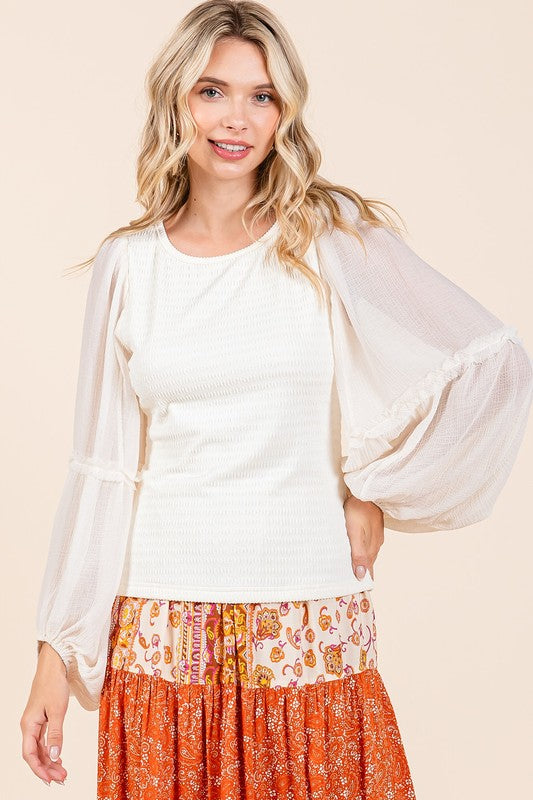 Mixed Media Top