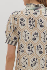 Floral Embroidered Blouse