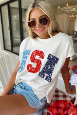USA Dolman Tee