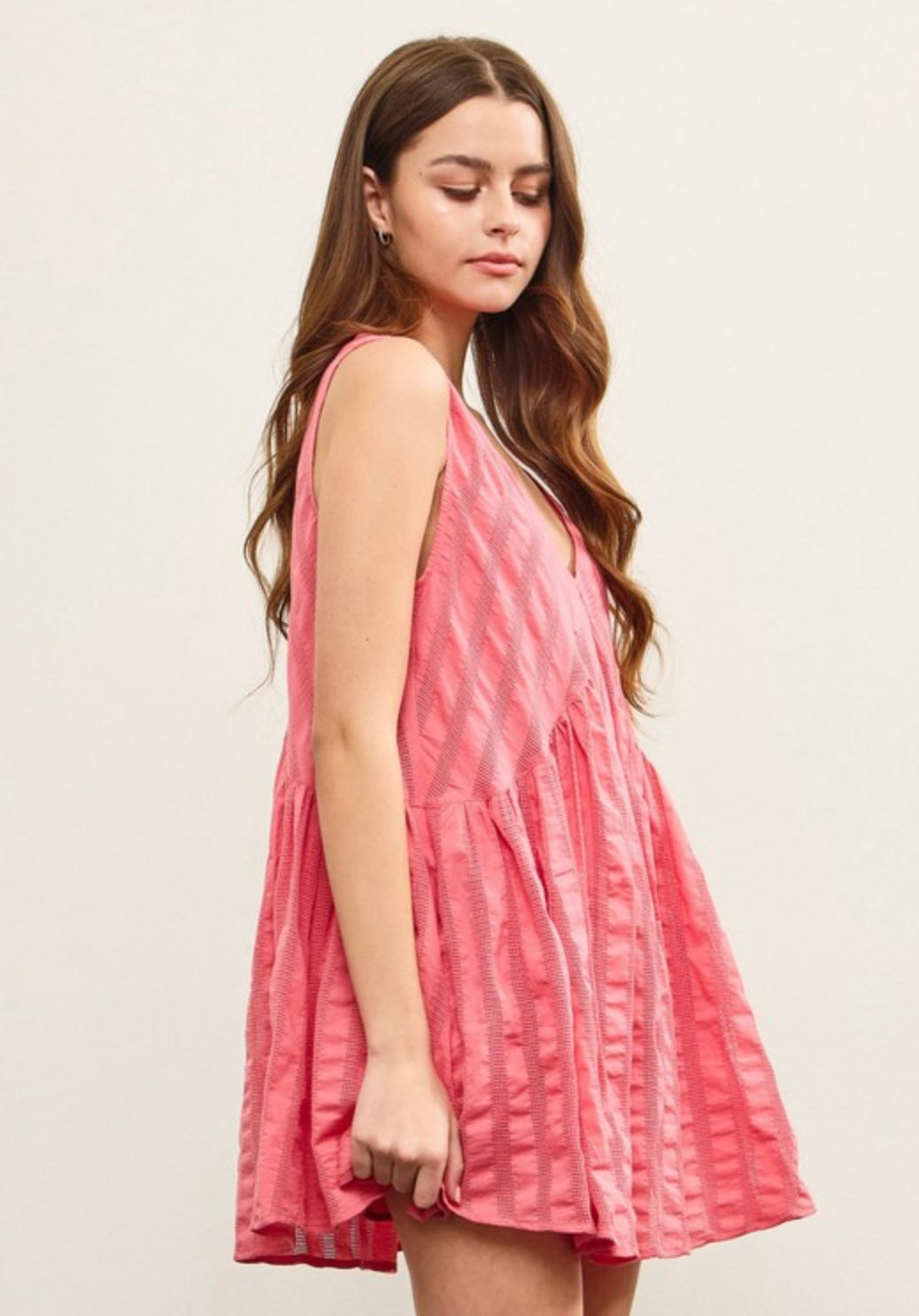 Raspberry Freeflow Dress