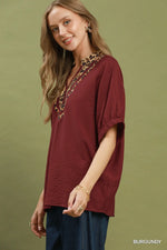 Leo Trim Blouse