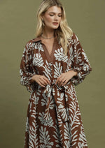 Botanical Print Midi