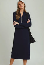 Half Zip Luxeknit Midi