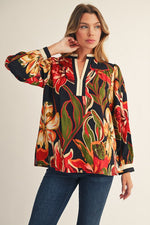 Mandarin Collar Top