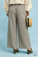 Striped Wide Leg Pants
