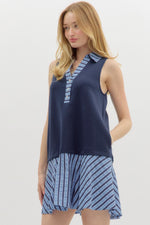 Striped Swing Dress