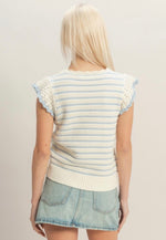 Kali Ruffle Sweater