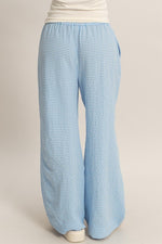 Relaxed Gingham Pants