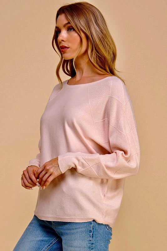 Texture Dolman Sweater