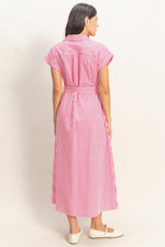 Poplin Midi Shirt Dress