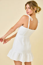 White Tweed Dress