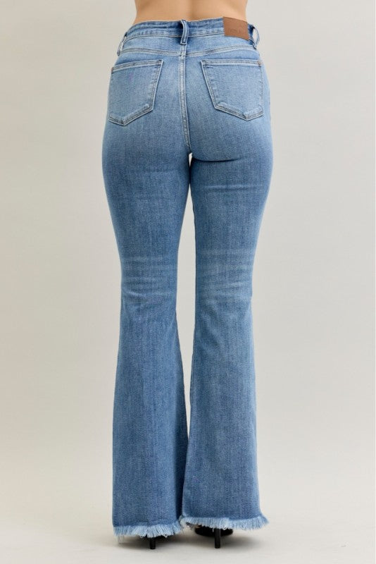 JB Flare Pintuck Jeans