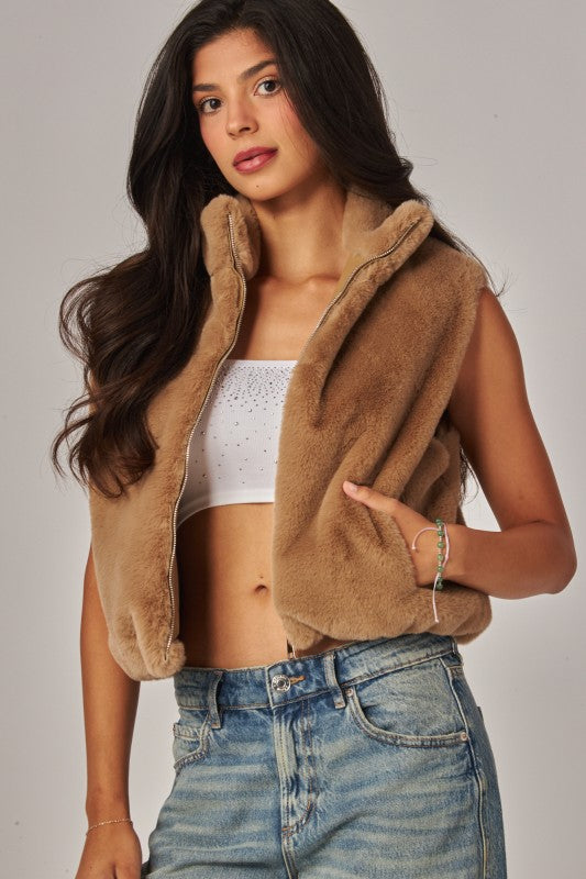 Bunny Fur Vest