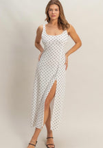 Polka Dot Midi Dress