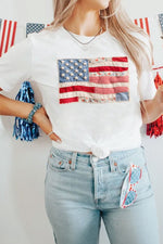 Patchwork Flag Tee