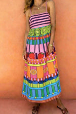 Playful Maxi Dress