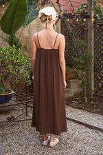 Pleated Pintuck Dress