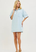 Denim Shirt Dress