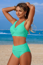 Wrap Front Two-Piece