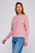 Pointelle Sweater