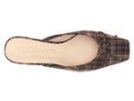 Geneva Plaid Mule