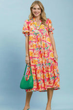 Summertime Floral Midi
