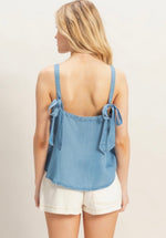 Brooke Denim Top