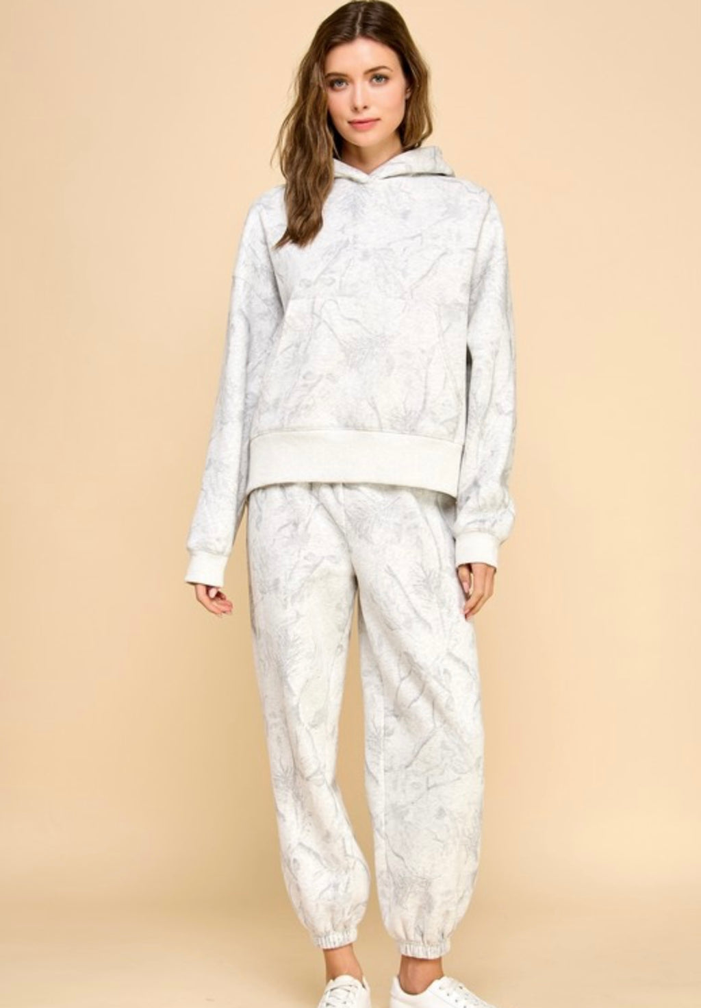 Grey Camo Hoodie