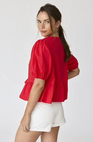 Hailey Bow Tie Blouse