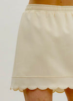 Scallop Edge Skirt