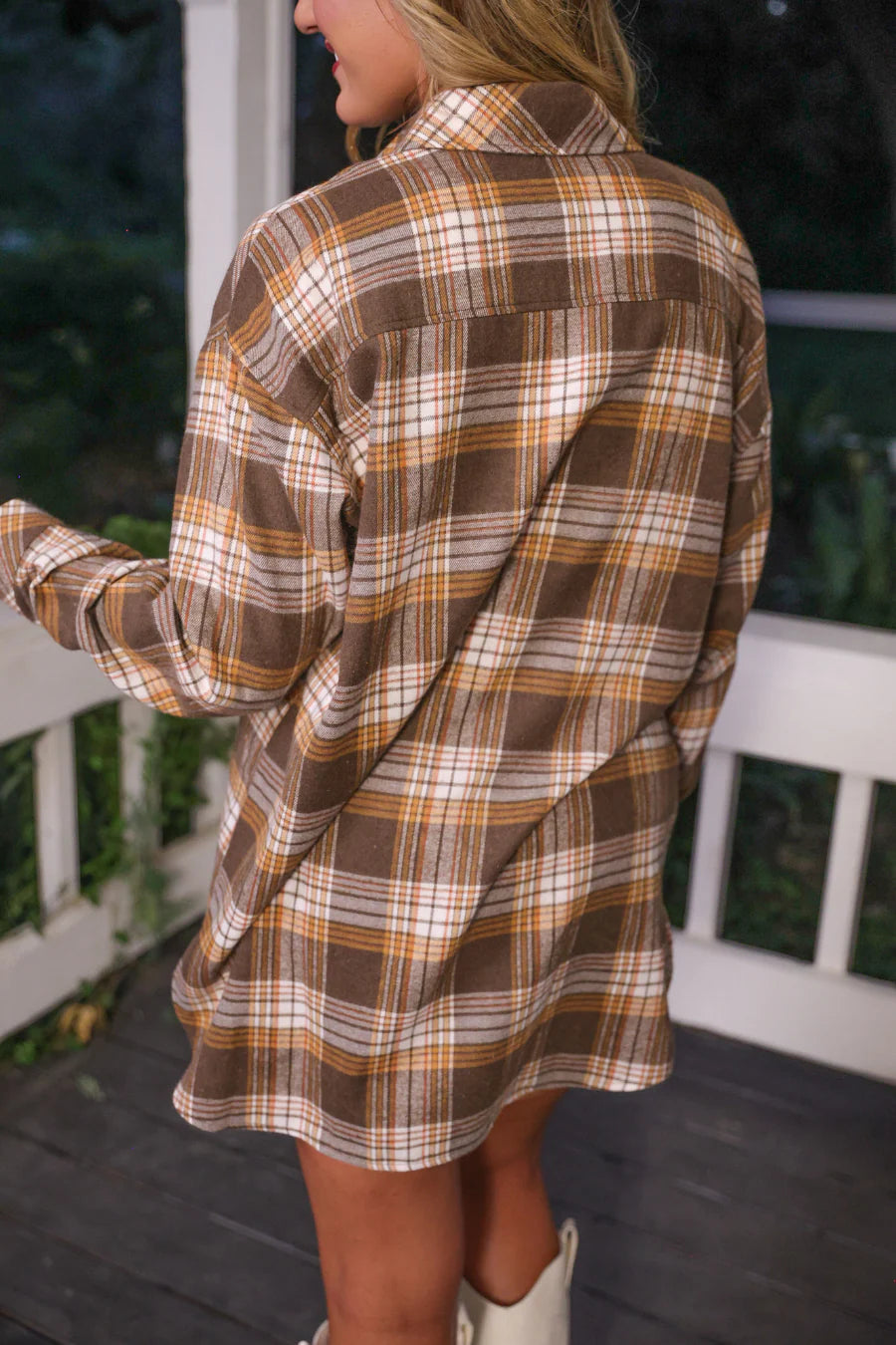 Lola Flannel Top