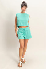 Burnout Shorts Set
